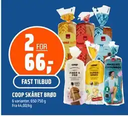 Coop Obs COOP SKÅRET BRØD tilbud