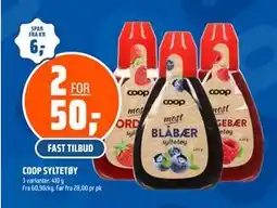 Coop Obs COOP SYLTETØY tilbud