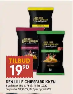Coop Mega DEN LILLE CHIPSFABRIKKEN tilbud