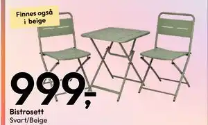 Gigaboks Bistrosett tilbud
