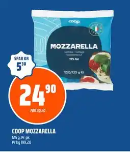 Coop Obs COOP MOZZARELLA tilbud