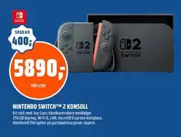 Coop Obs NINTENDO SWITCH 2 KONSOLL tilbud