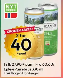 Gigaboks Eple-/Pærebrus tilbud