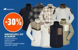 Coop Obs SKOGSTAD FLEECE, VEST OG SKJORTER tilbud