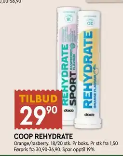 Coop Mega COOP REHYDRATE tilbud