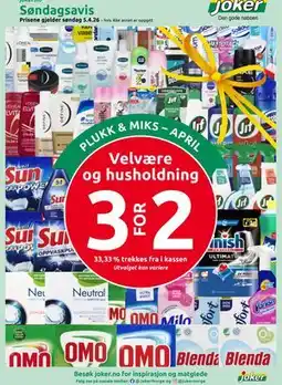 Joker Velvære og husholdning tilbud
