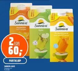 Coop Obs SUNNIVA JUICE tilbud