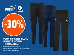 Coop Obs PUMA INDIVIDUAL RISE OG HUMMEL ESSENTIAL TRENINGSBUKSE tilbud