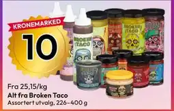 Gigaboks Alt fra Broken Taco tilbud