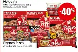 Spar Peppes Pizza tilbud