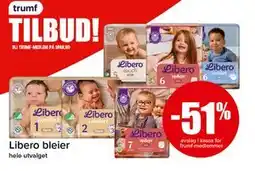 Spar Libero bleier tilbud