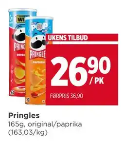 Meny Pringles tilbud