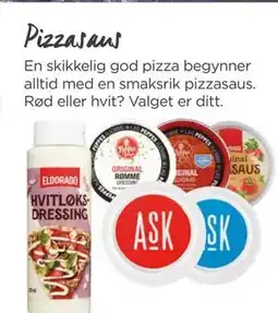 Meny Pizzasaus tilbud