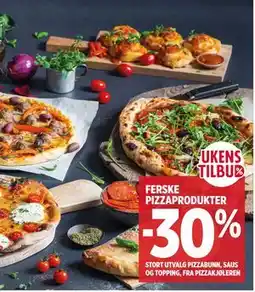 Meny FERSKE PIZZAPRODUKTER tilbud