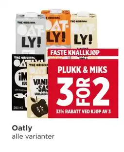 Meny Oatly tilbud