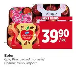 Meny Epler tilbud