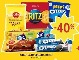 KJEKS FRA LU/OREO/FREIA/RITZ
