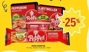 Coop Prix PEPPES FAVORITTER tilbud
