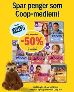 Coop Prix Fast bleierabatt tilbud