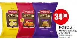 Spar POTETGULL tilbud
