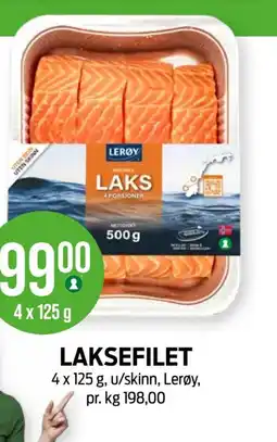 Kiwi LERØY Laksefilet tilbud
