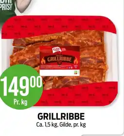 Kiwi Gilde Grillribbe tilbud