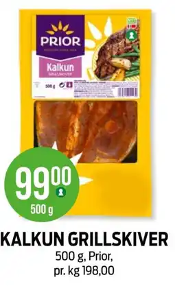 Kiwi PRIOR Kalkun grillskiver tilbud