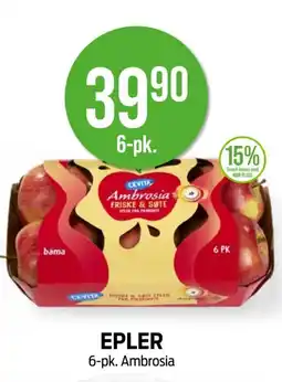 Kiwi Epler 6-pk tilbud