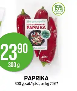 Kiwi Paprika tilbud