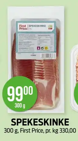 Kiwi First Price Spekeskinke tilbud