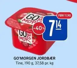 Rema 1000 GO'MORGEN JORDBÆR tilbud