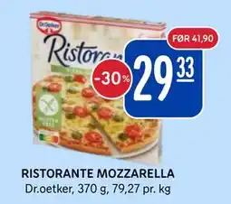 Rema 1000 RISTORANTE MOZZARELLA tilbud