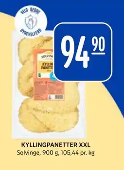 Rema 1000 KYLLINGPANETTER XXL tilbud