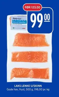 Rema 1000 LAKS LENKE U/SKINN tilbud