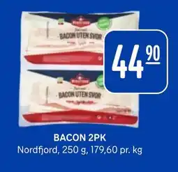 Rema 1000 BACON 2PK tilbud