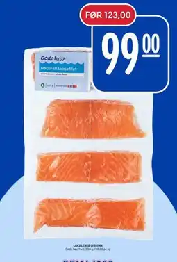 Rema 1000 LAKS LENKE U/SKINN tilbud