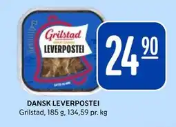 Rema 1000 DANSK LEVERPOSTEI tilbud