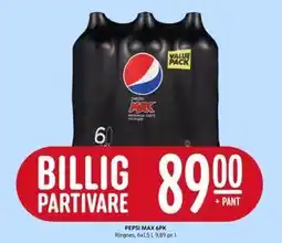 Rema 1000 PEPSI MAX 6PK tilbud