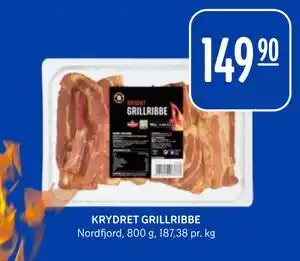 Rema 1000 KRYDRET GRILLRIBBE tilbud
