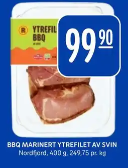 Rema 1000 BBQ MARINERT YTREFILET AV SVIN tilbud