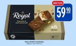 Rema 1000 ROYAL PEANØTT & KARAMELL tilbud