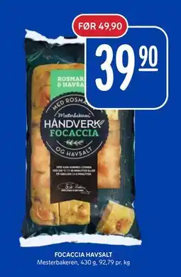 Rema 1000 FOCACCIA HAVSALT tilbud