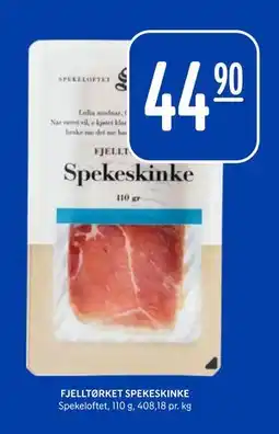 Rema 1000 FJELLTØRKET SPEKESKINKE tilbud