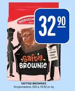 Rema 1000 SAFTIGE BROWNIES tilbud
