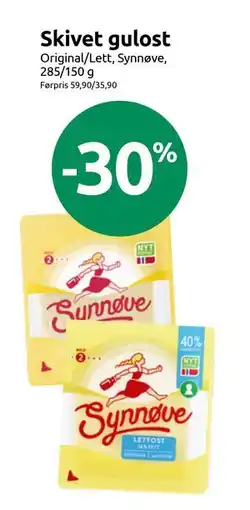 Joker Skivet gulost tilbud