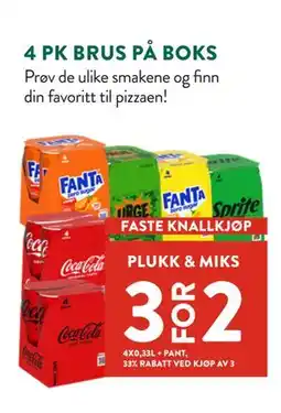 Jacobs 4 PK BRUS PÅ BOKS tilbud
