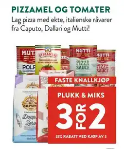 Jacobs PIZZAMEL OG TOMATER tilbud