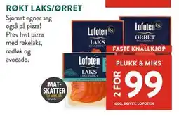 Jacobs RØKT LAKS/ØRRET tilbud