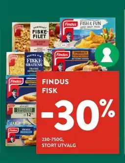 Jacobs FINDUS FISK tilbud