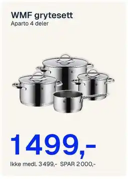 Jernia WMF grytese tilbud